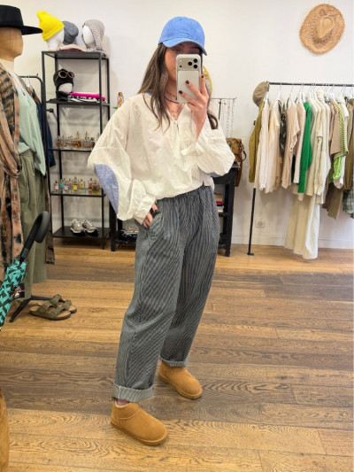 Blouse  CAPIROSKA blanc 2