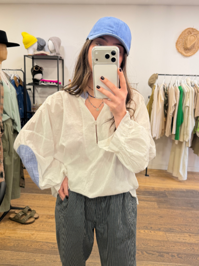 Blouse  CAPIROSKA blanc