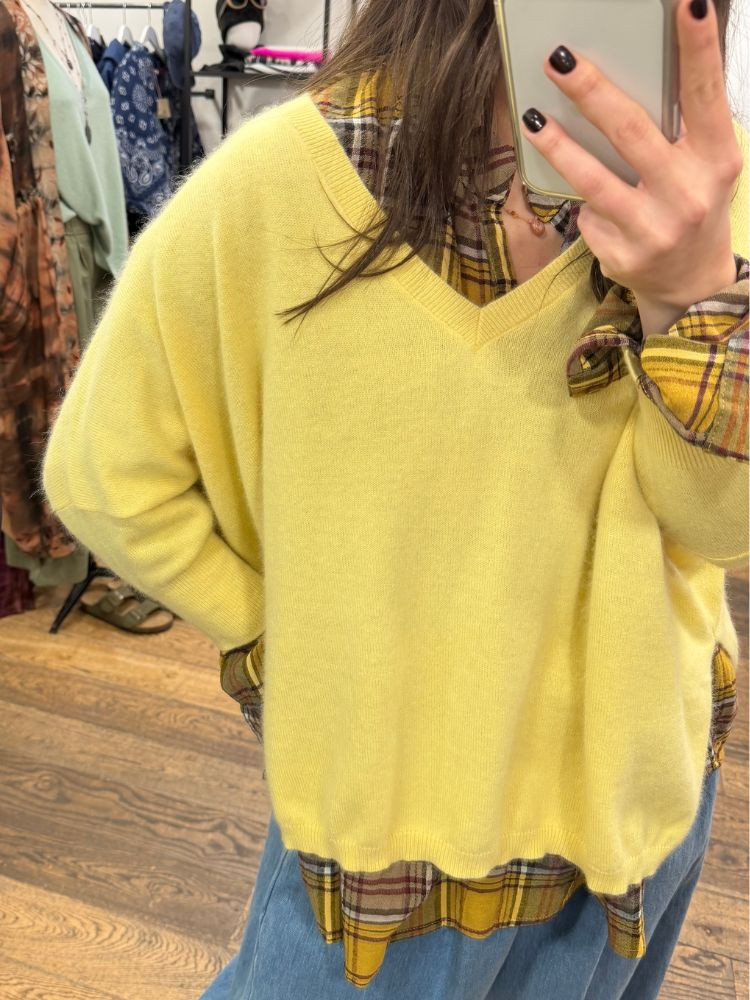 Pull JEFFERSON butter yellow