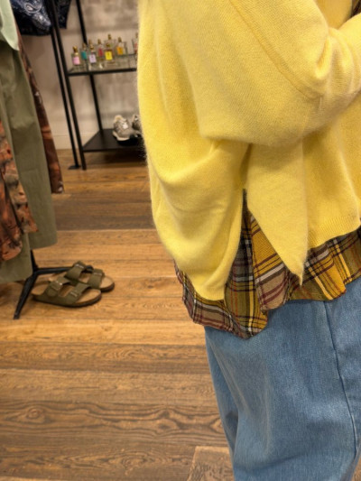 Pull JEFFERSON butter yellow