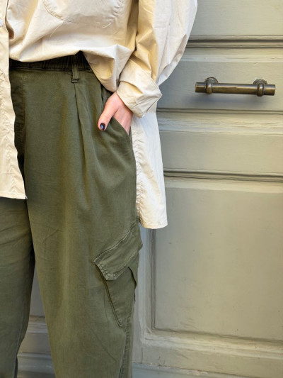 Pantalon ALIX kaki