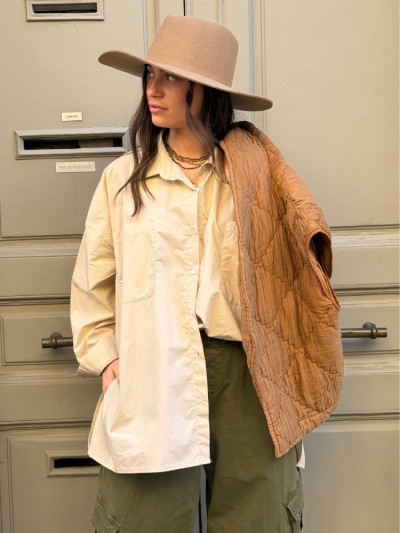 Chemise LENA beige