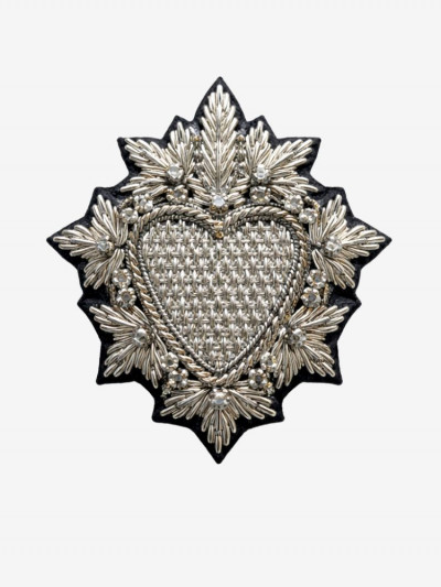 Broche EX-VOTOS grise