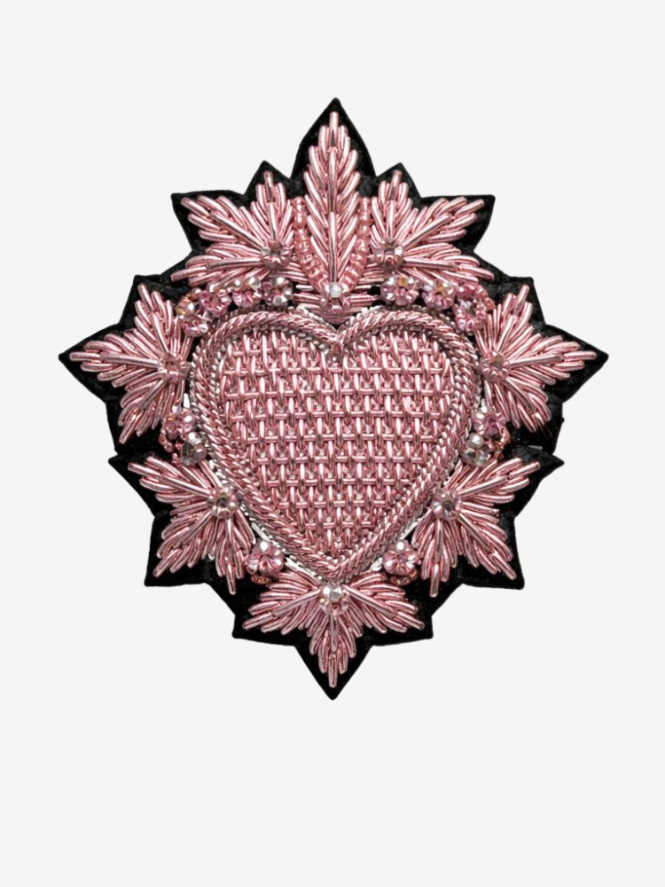 Broche EX-VOTOS rose