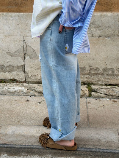 Jean BB à fleurs