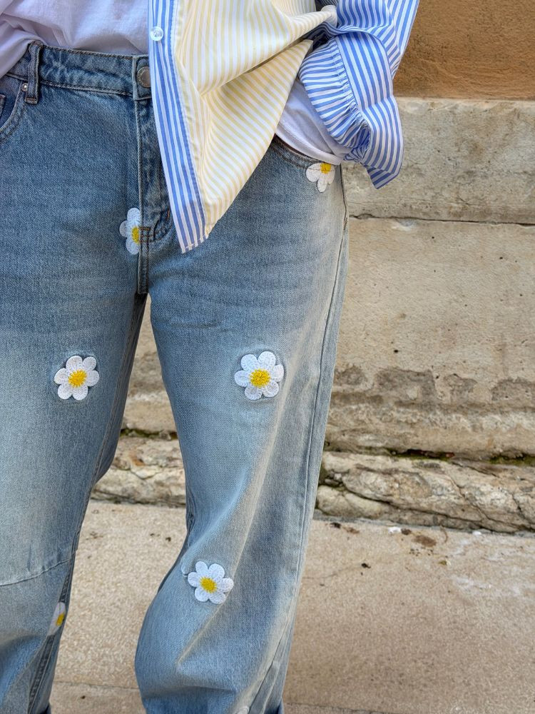 Jean BB à fleurs