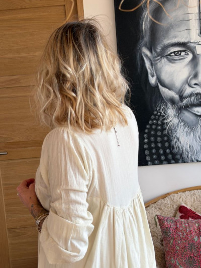 Robe ELEONOR écru