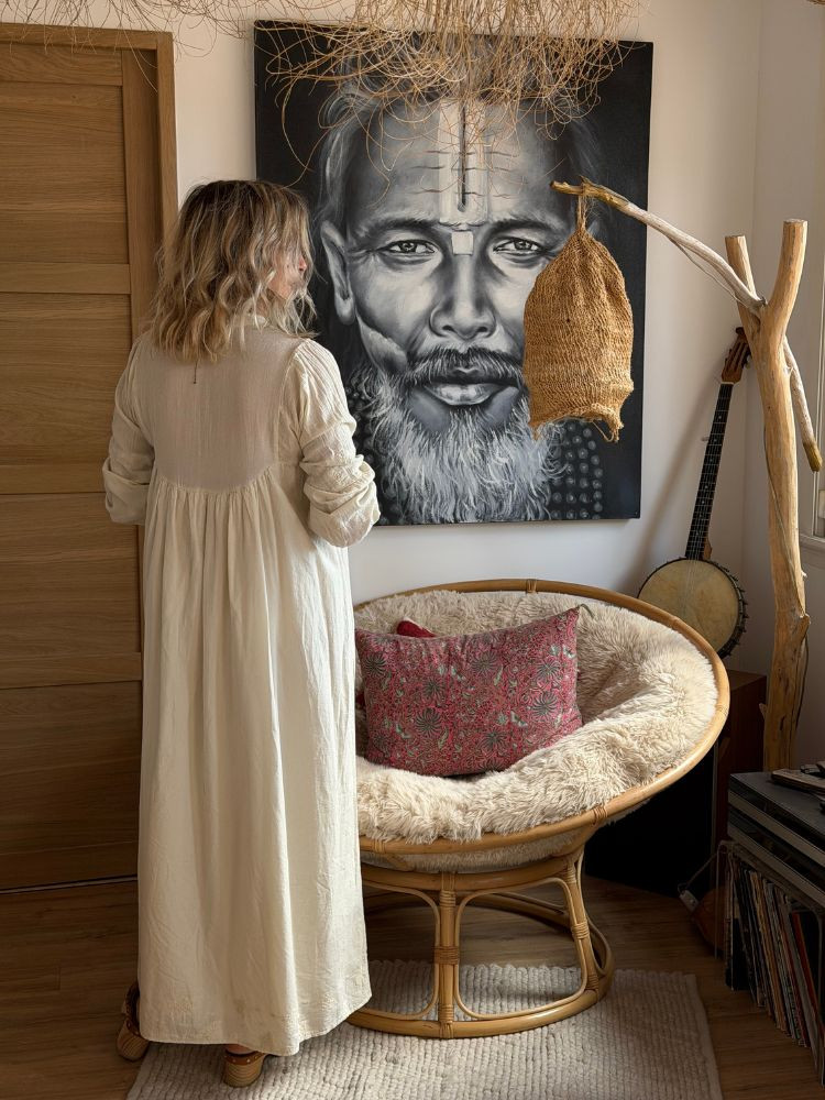 Robe ELEONOR écru