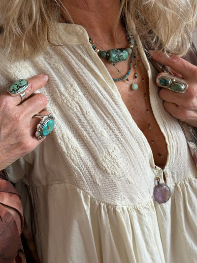 Robe ELEONOR écru