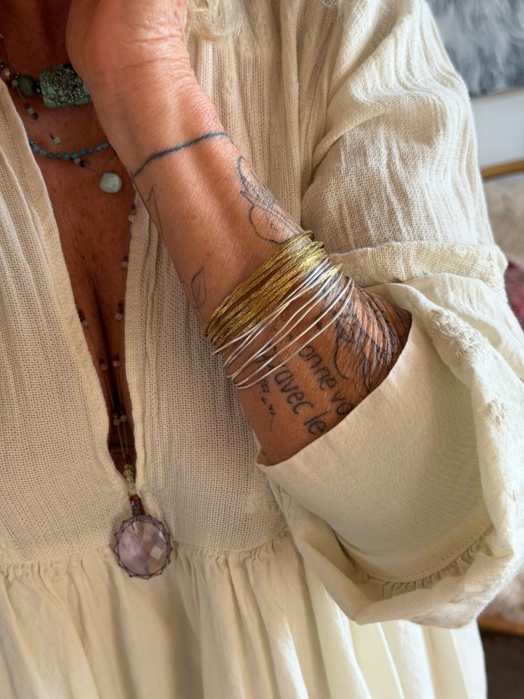 Robe ELEONOR écru