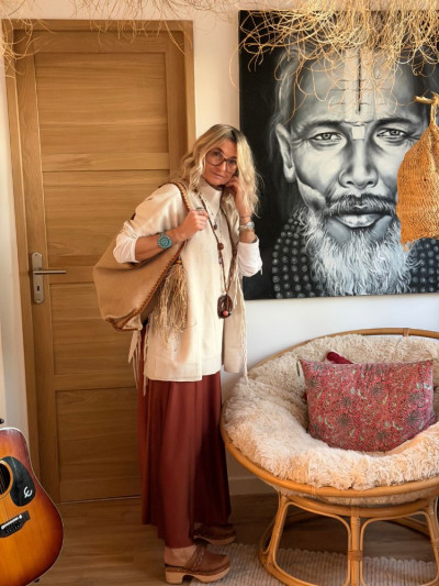 Jupe JULIA terracota 2