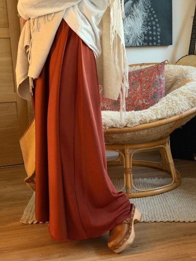 Jupe JULIA terracota