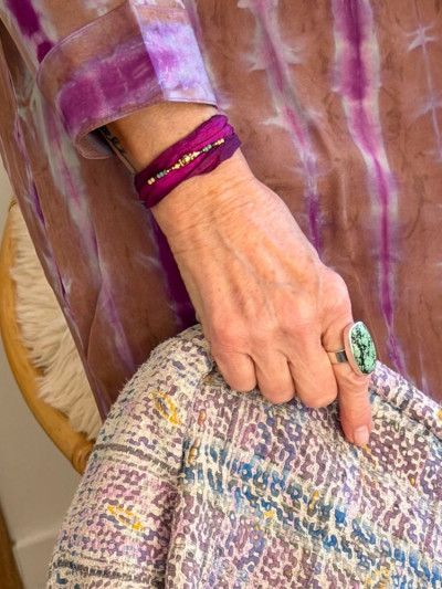 Bracelet ASIA fushia