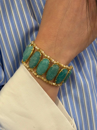 Manchette KAY turquoise