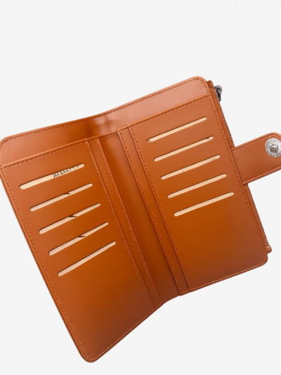 Portefeuille MAUD écru/camel 2