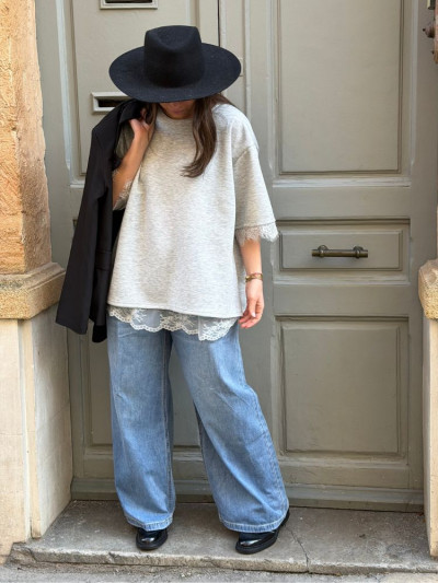 T-shirt STAR gris