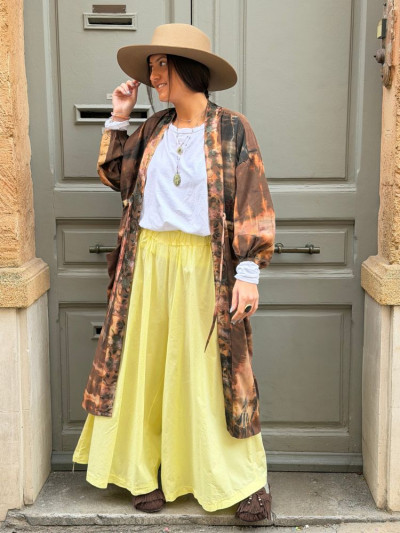 Pantalon CARA jaune 2