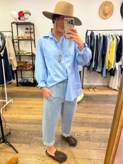 Pantalon KARL jean clair 2