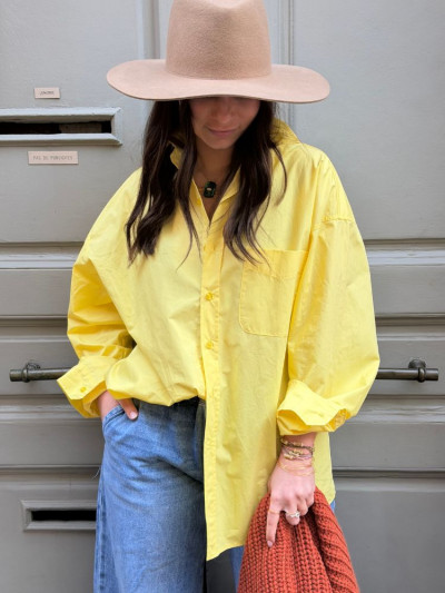 Chemise AVA jaune