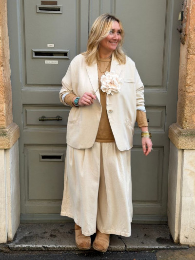 Pantalon JULIETTE beige 2