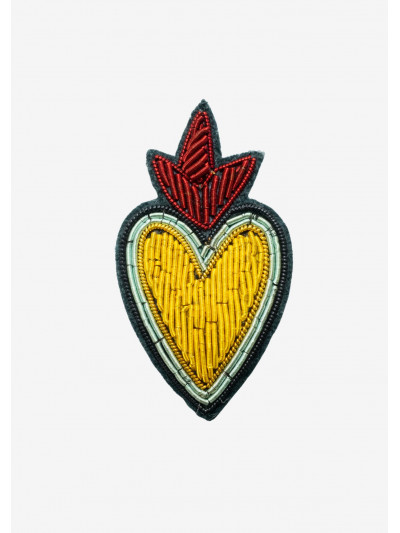 Broche FUEGO jaune