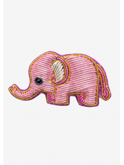 Broche ELEPHANT rose