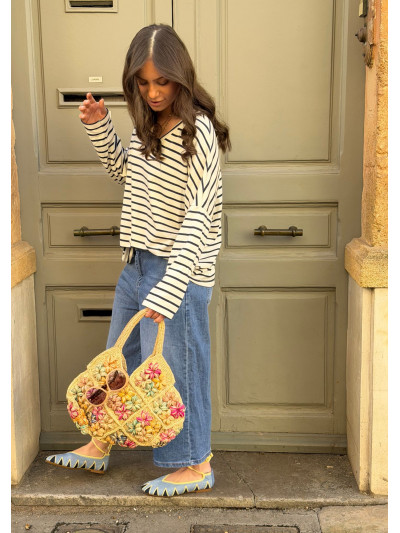 T-shirt KRIS marinière 2