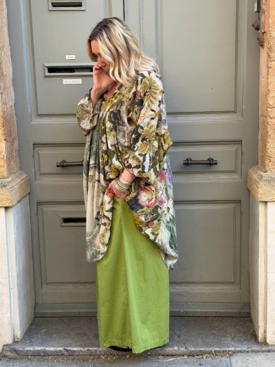 Pantalon CARA vert olive 2