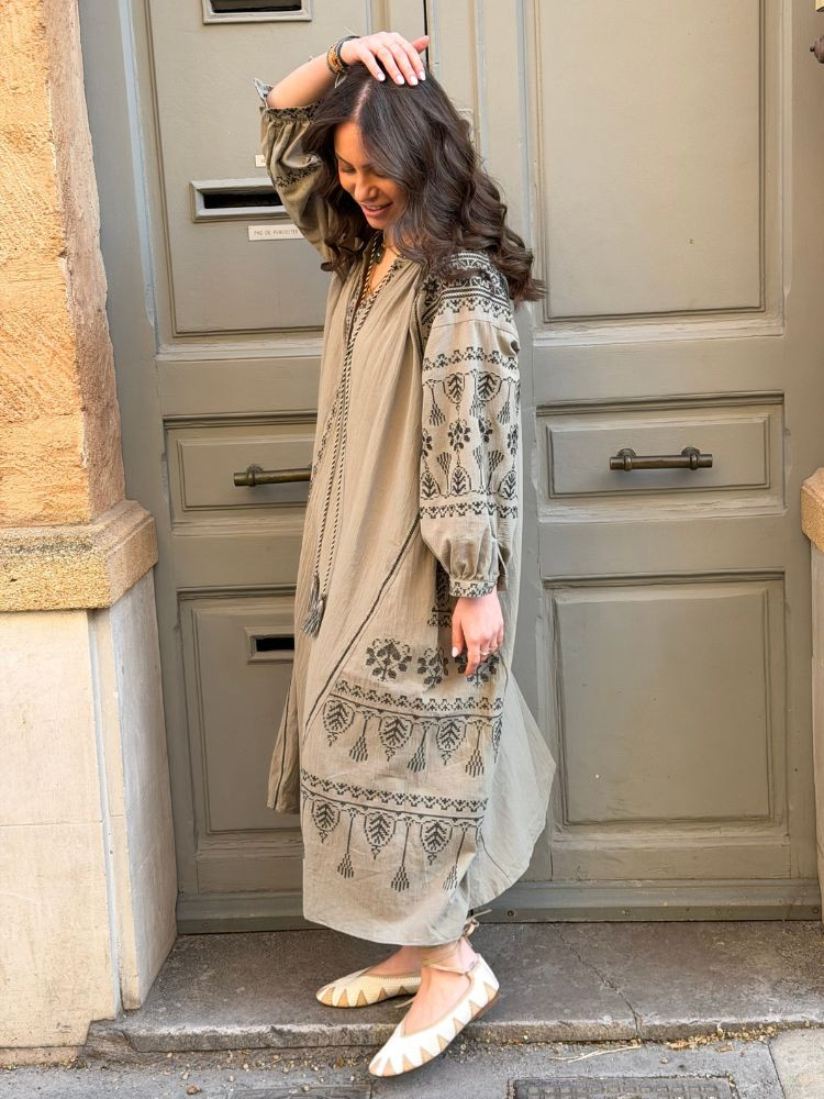 Robe OCEANE kaki