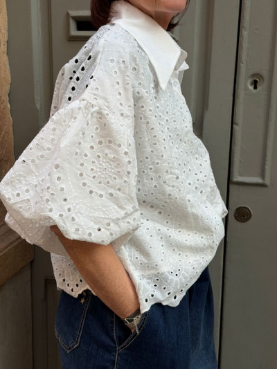 Chemise NAHIA blanc 2