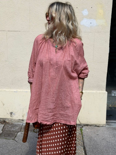 Tunique LEONARD rose