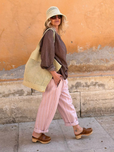 Tunique LEONARD marron 2