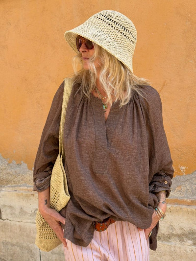 Tunique LEONARD marron