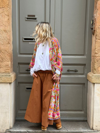 Pantalon LINE moka 2