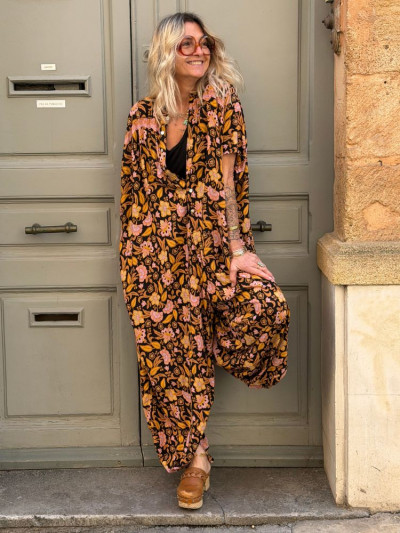 Combinaison CANDIA orange/...