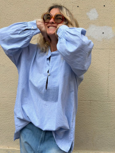 Blouse SUNSET bleu