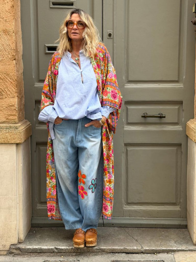 Jean SINK à fleurs 2