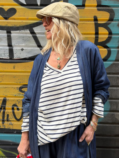 T-shirt KRIS marinière