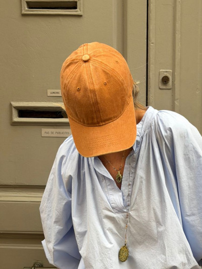 Casquette EMMA rouille