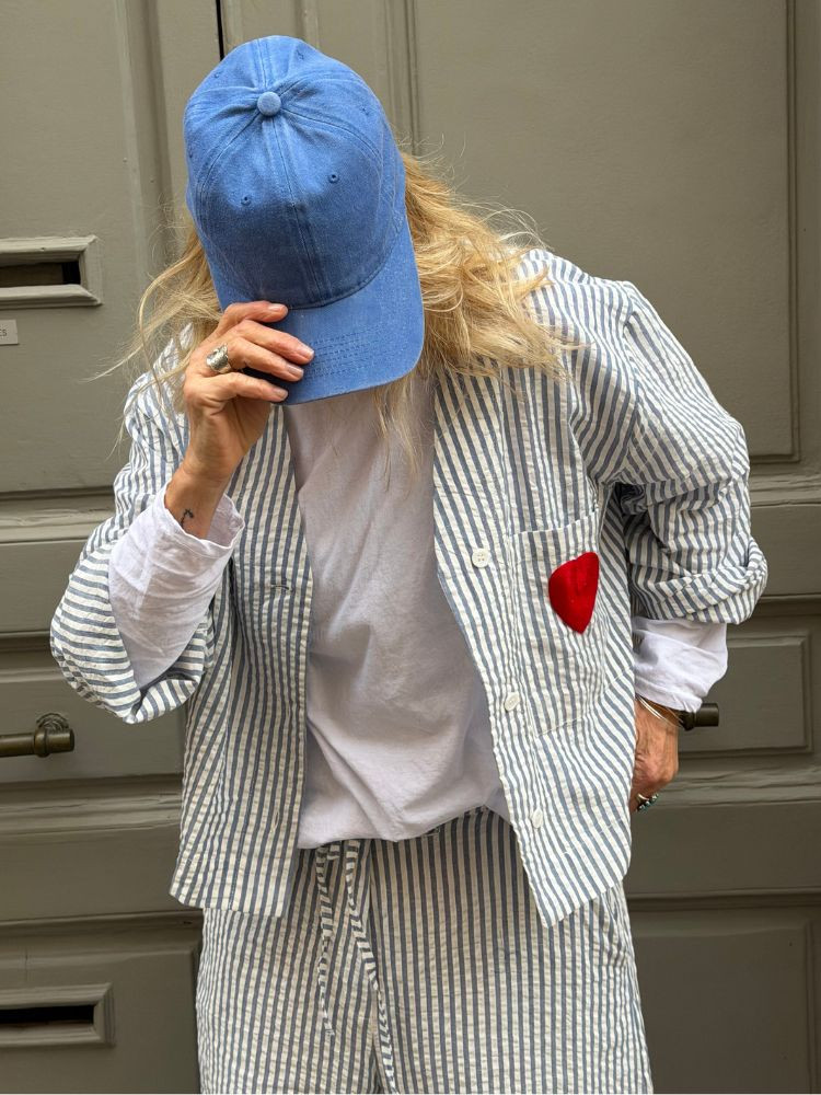 Veste MOLLIE rayé bleu