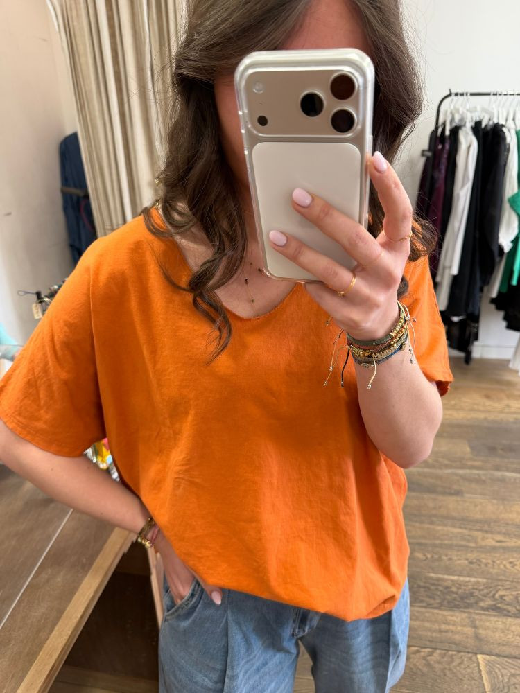 T-shirt TILLY terra cotta