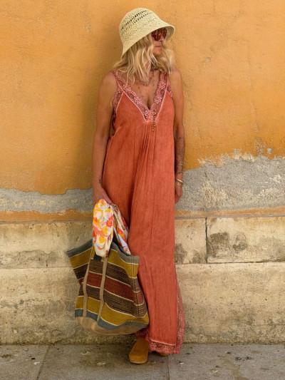 Robe JENA brique