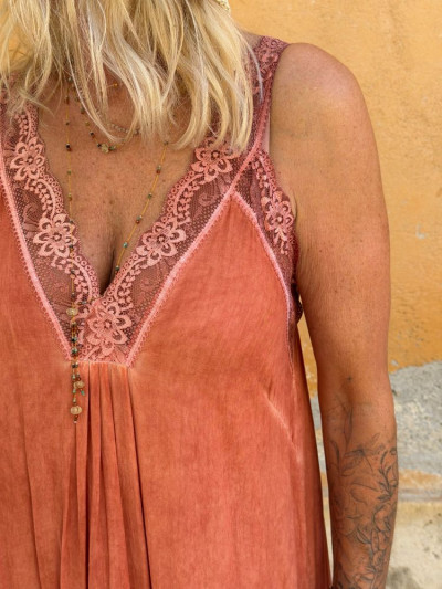 Robe JENA brique