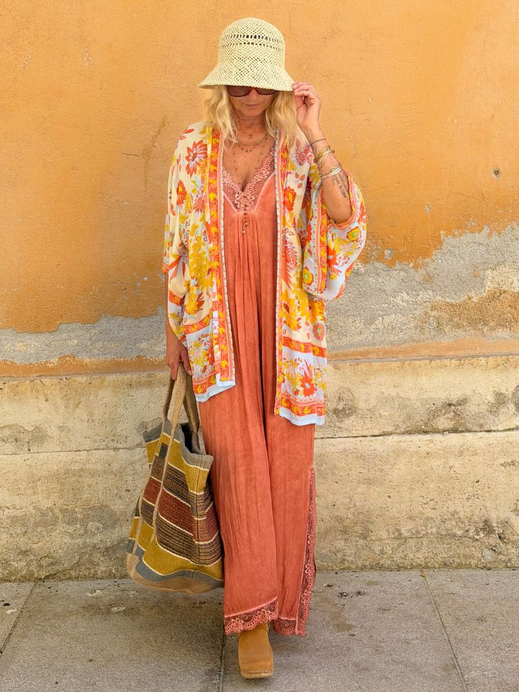 Robe JENA brique
