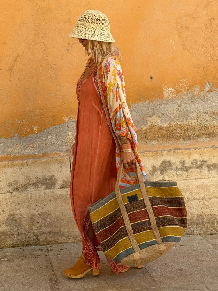 Robe JENA brique