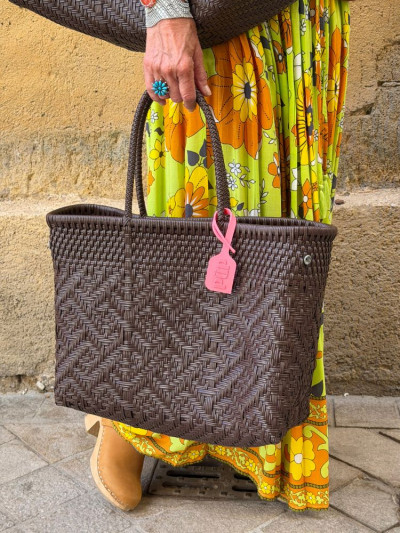 Sac LOOM M chocolat
