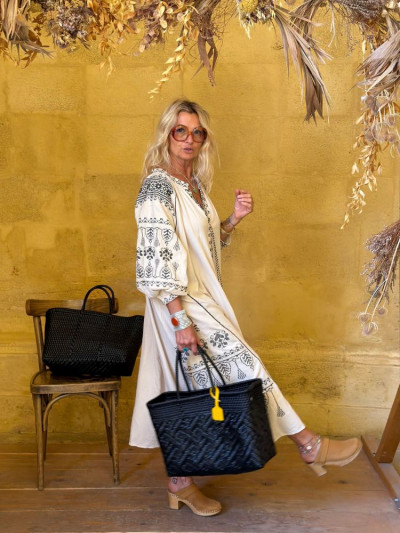 Robe OCEANE écru