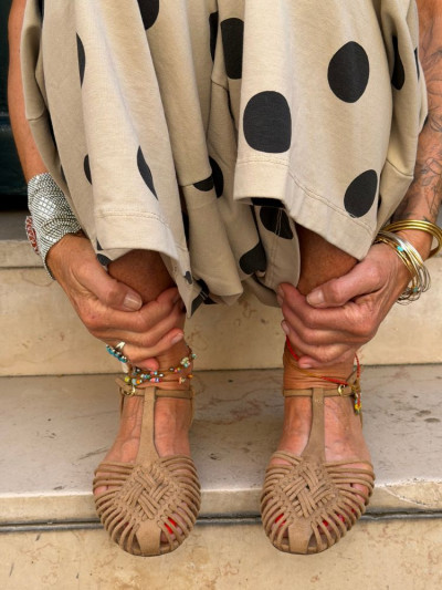 Sandales ZOE camel 2