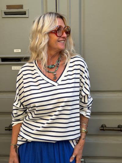 T-shirt KRIS marinière