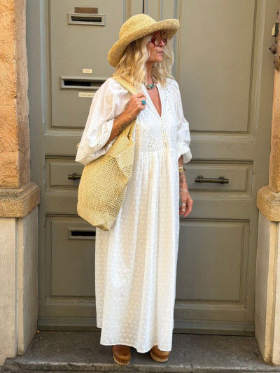 Robe SALAMA ecru